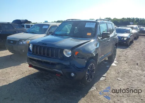 2023 Jeep Renegade Trailhawk 4X4 из США, поврежденный, VIN ZACNJDC11PPP12307